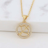 Astrology Sign Necklace Sagittarius