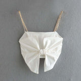 Bow Chain Top White