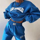 2-Piece Los Angeles Pullover Sweatshirt and Sweatpants Set