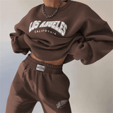 2-Piece Los Angeles Pullover Sweatshirt and Sweatpants Set