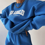 2-Piece Los Angeles Pullover Sweatshirt and Sweatpants Set