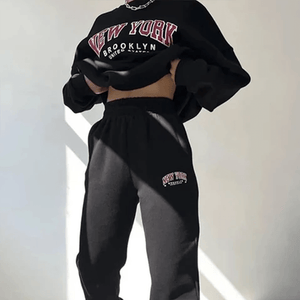 2-Piece New York Pullover Sweatshirt and Sweatpants Set