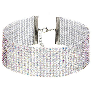 Glitzy Diamond Choker Multi (LG Band)