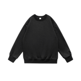 Casual Pullover Sweatshirt Black