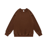 Casual Pullover Sweatshirt Brown