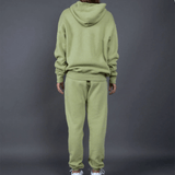 2-Piece Basic Hoodie and Sweatpants Set