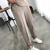 Wool Suit Trouser Pants Gray