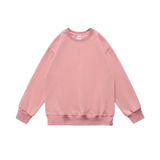 Casual Pullover Sweatshirt Pink