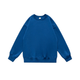 Casual Pullover Sweatshirt Dark Blue