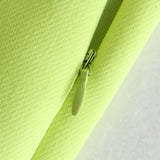 Candy Color Asymmetrical Skort Lime