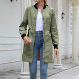 Drawstring Waterproof Bomber Green