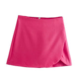 High Waist Lightweight Skort Pink