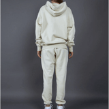 2-Piece Basic Hoodie and Sweatpants Set