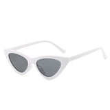 Cat Eye Sunglasses White