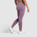 Tummy Control Workout Leggings Wine