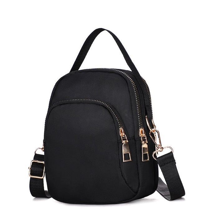 Mini Multifunctional Crossbody Bag Black