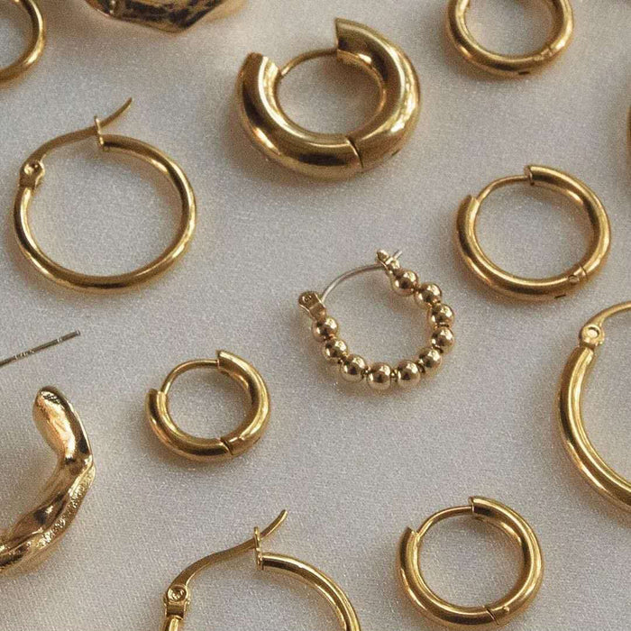 Multipack Earring Set Gold