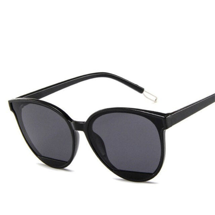 Oversized Cat Eye Sunglasses Black