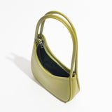 Curvy Moon Shoulder Bag Green