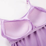 Padded Camisole Top Purple