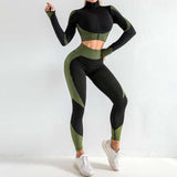 3-Piece Workout Set Green